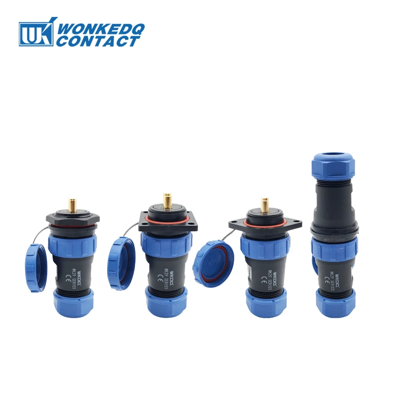 SP29 Rear Nut Waterproof Connector IP68 2/3/4/7/8/9/10/12/16/17/20