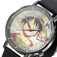 New Arrival Anime Cartoon One P Watch for Women Men Watch Luffy Sabo Ace Quartz Wristwatch Female Clock for Brithday Gifts 2