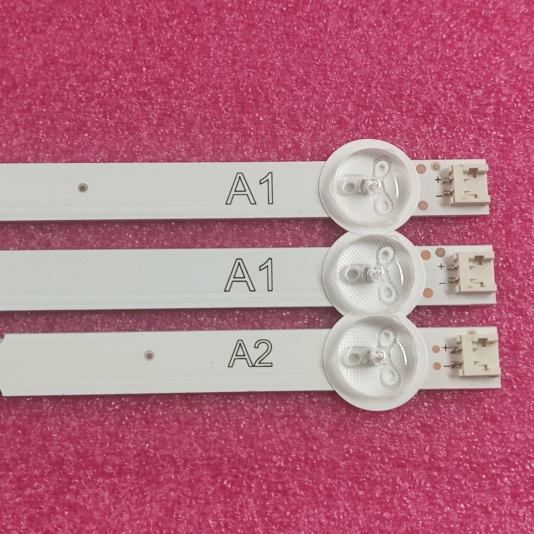 Оригинальный комплект из 3 предметов (2 * A1 * 7 светодиодный, 1 * A2 * 8 светодиодный) светодиодный подсветка бар для LG 32 