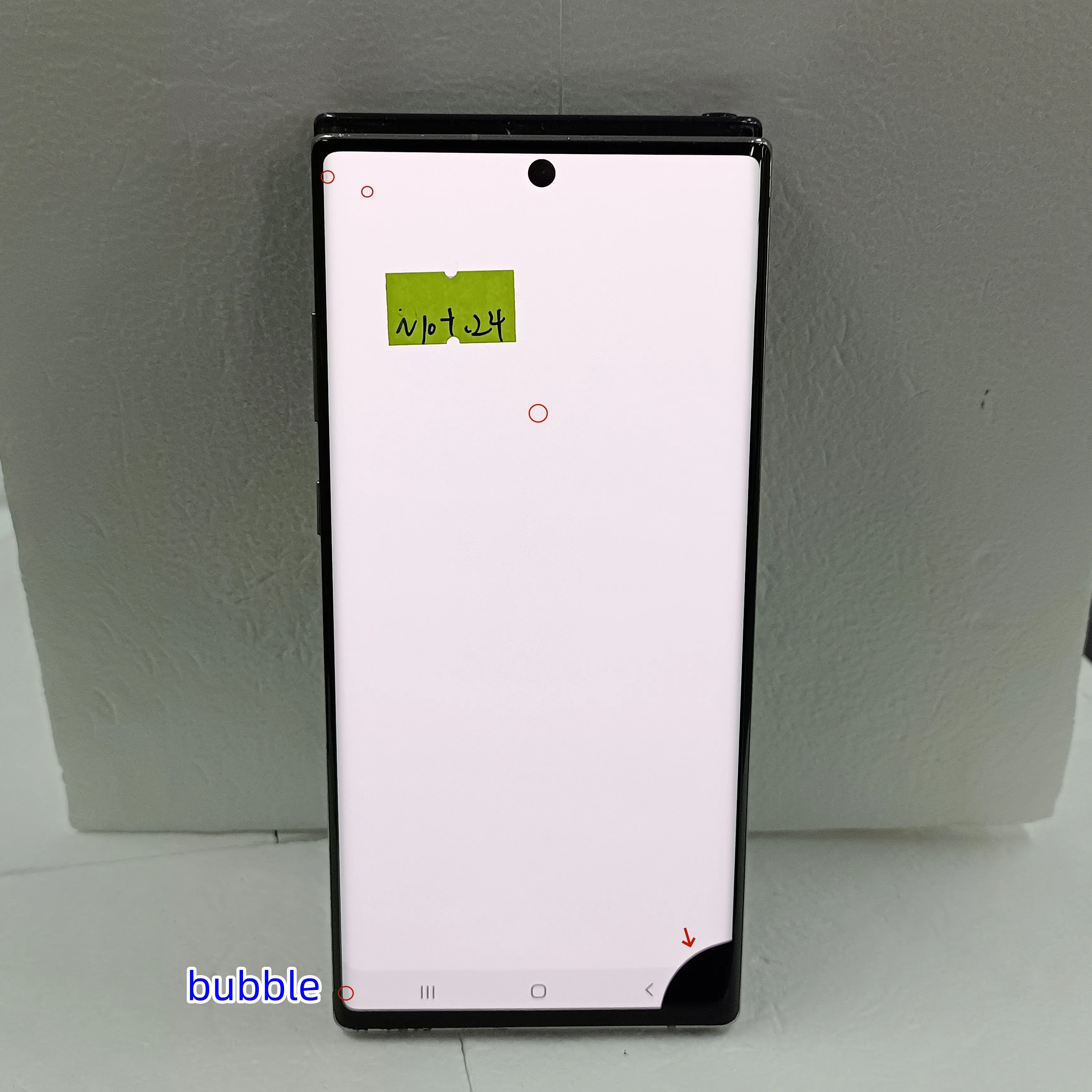 AMOLED Note 10 Plus Screen For Samsung Galaxy Note10plus Touch LCD Display N10+ N975W N975F N9750 With Frame Repair Assembly