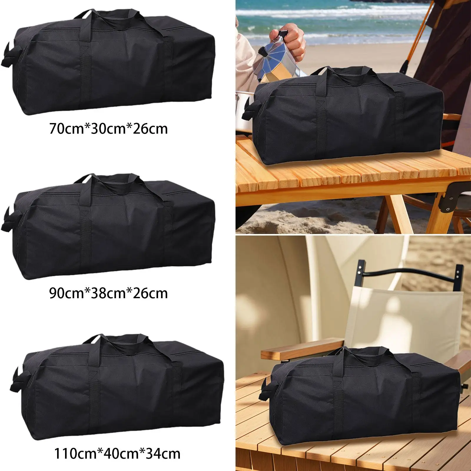 Folding Chair Bag Tent Storage Bag Water Resistant Carry Bag Camping Equipment