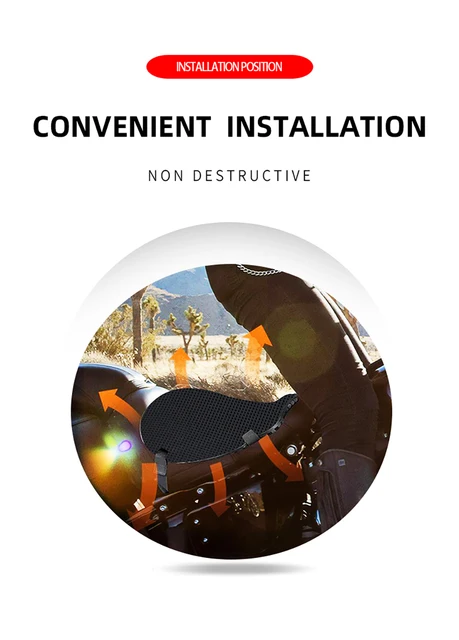 2023 For Triumph Tiger 660 800 850 900 1200 Sport Tiger Motorcycle Accessories Breathable Pressure Relief Gel Cushion Seat Cover