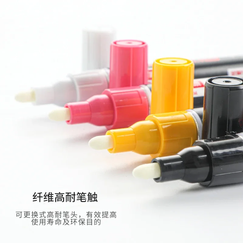 Filolang MK-44 고온 방지 페인팅 펜 도가니 세라믹 표면 저항 1093도 Colorfast 마킹 펜