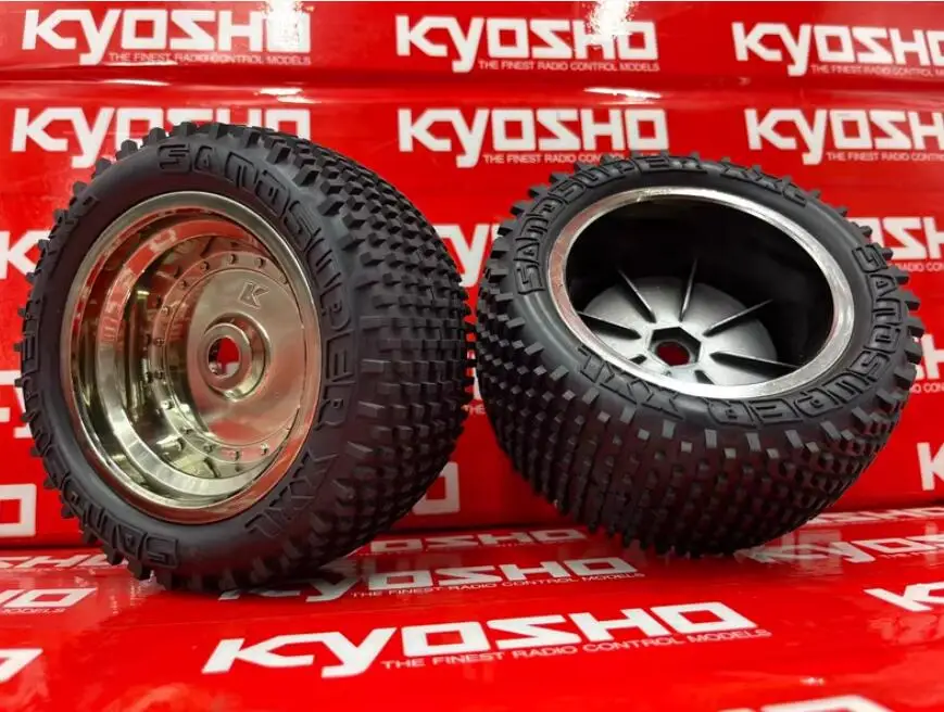 kyosho スコーピオン　2.2インチ　ホイール KYOSHO 京商】2.2インチ用フロントホイール(2入/ブラック