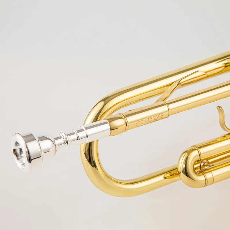 Made in Japan Trumpet Bb B Flat Brass trompeta Exquisite Durable trompete Musical Instrument with Mouthpiece Gloves Strap Case