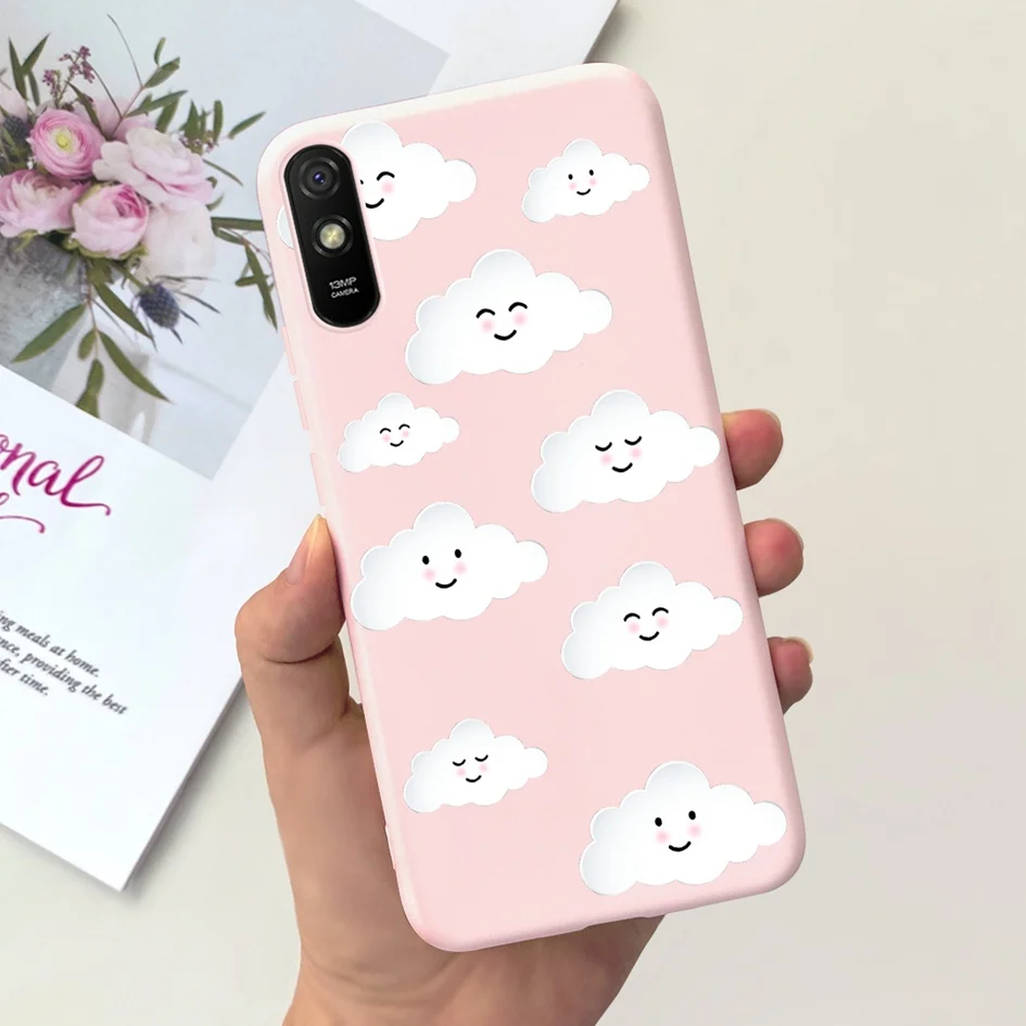 Lovely Astronaut & Butterfly Soft Silicone Phone Back Cover