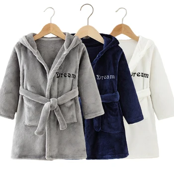 Boy and Girls Soft Fleece Bathrobes 1