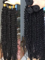 Deep Wave Human Hair Bundles Curly Hair Brazilian Weaving 28 30 40 42 Inch Natural Human Hair Remy Loose Deep Wave Hair Bundles 2