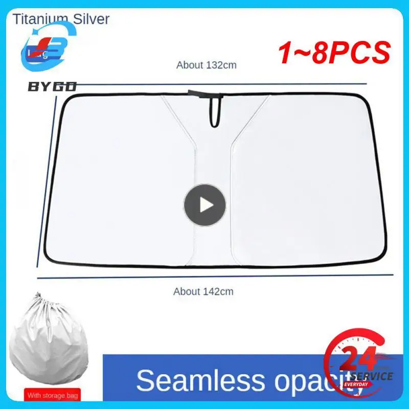 

Солнцезащитный козырек на лобовое стекло 1-8 шт., складной автомобильный солнцезащитный козырек на лобовое стекло, автомобильный солнцезащитный козырек с тепловой защитой, солнцезащитные блоки для защиты от УФ-лучей