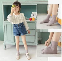 Newborn Baby Girls Socks Comfort Cotton Child Newborn Socks Kids Boy Leg Warmer for Four Season Baby Clothes Accessories 6