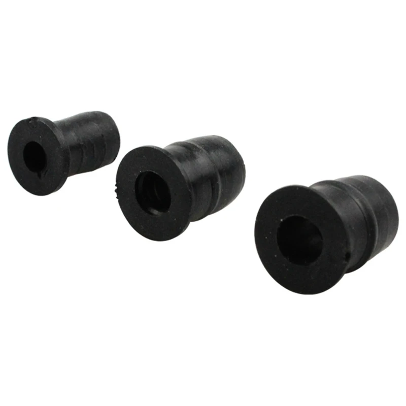 M4 M5 M6 Rubber Well Nuts Windshield Bolts 10Pcs for Motorcycles Fairing Mountings Windscreen Fastener auto fasteners