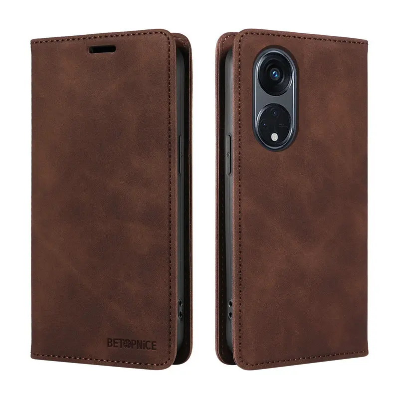 Funda Oppo Reno 10 / 10 Pro de cuero estilo colgante - Dealy