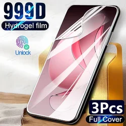Ultimate Screen Protector: Premium Hydrogel Film Set - 3 Pack - Hydrogel Film (OPPO Reno 13)