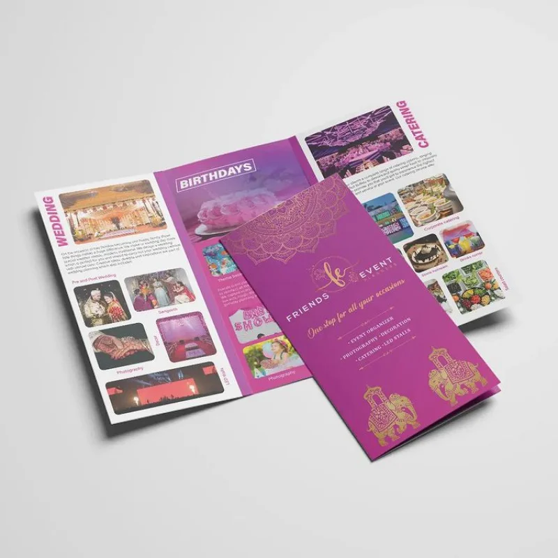 

Customized product.Custom Brochure Printing Flyer Pamphlet Business Leaflet Service A5 Courier Pamphlets Digital hang tags Leafl