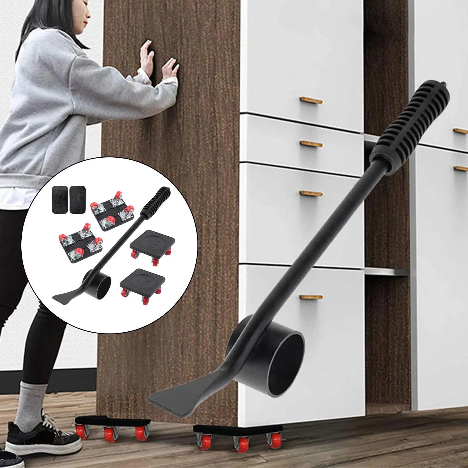 Heavy Duty Heavy Furniture Lifter Moving Lifting System Roller Furniture  Movers with Wheels Lifter Moves Wheels for Sofas Office - AliExpress