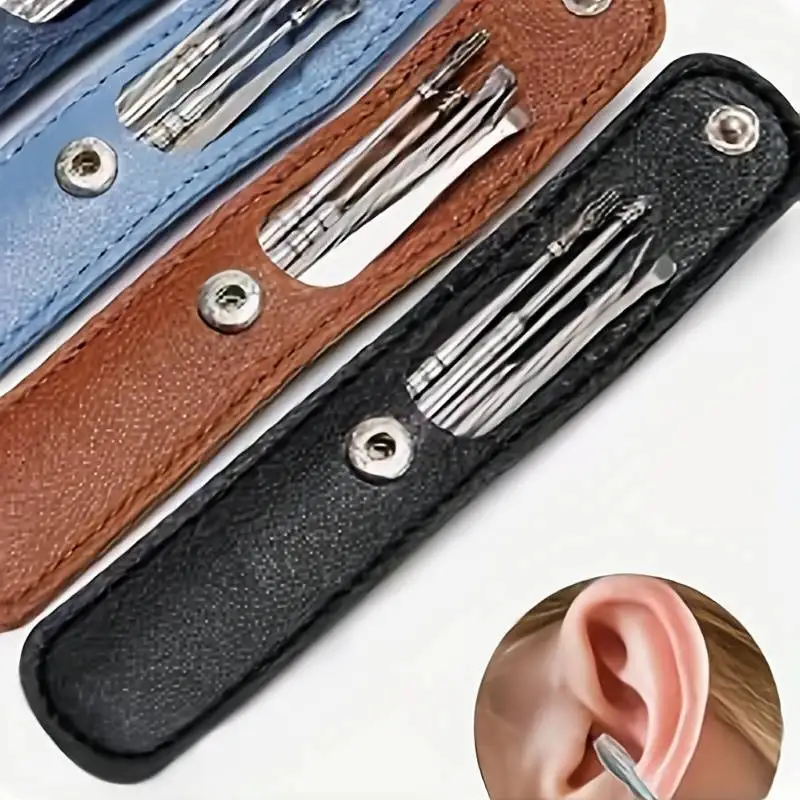 Stainless Steel Ear Scoop Set