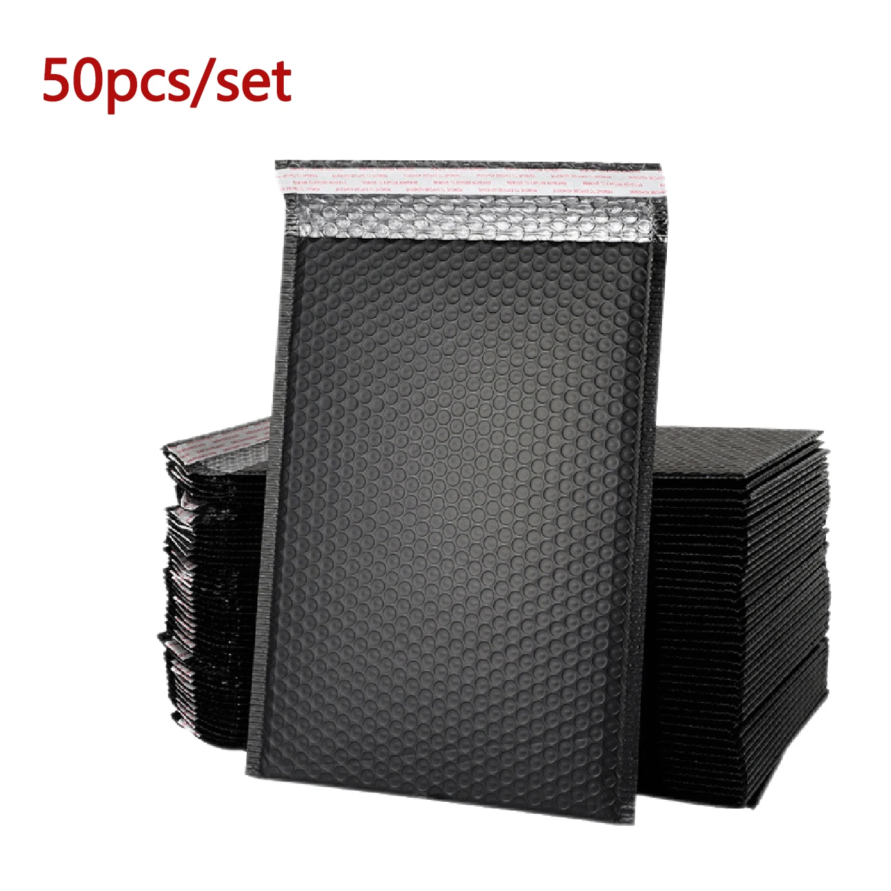 50pcs Black Pearl Envelope Bag For Bubble Envelope Mailer Office Packaging Padded Envelopes For Self Bag Gift Packaging