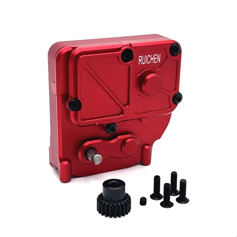 Vue détaillée de la boîte de vitesses métal pour upgrade RC MJX Hyper Go H12Y