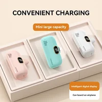 Mini batterie externe chargeur Portable sans fil Capsule Powerbank charge rapide batterie externe d'urgence pour IPhone Xiaomi Huawei 4