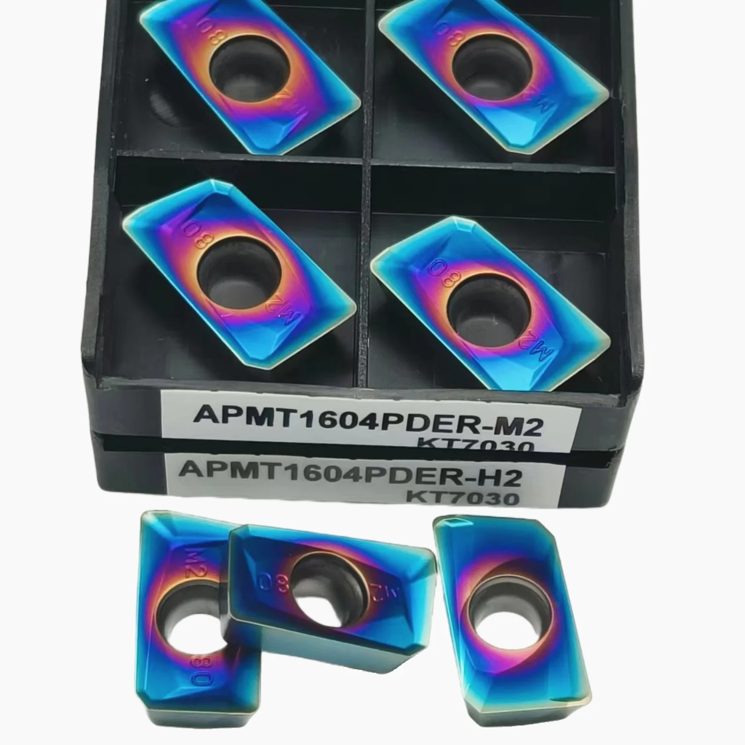 

10 шт. APMT1604PDER H2 APMT1604PDER M2 KT7030 фрезерные Вставки для нержавеющей стали