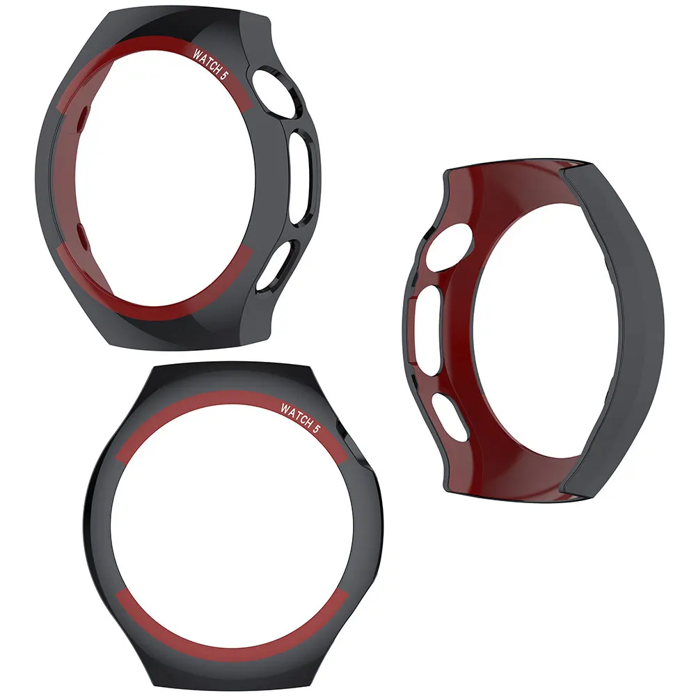 Durable Shockproof Bumper Shell for Huawei Watch 5 - Stylish Protective PC Hard Case