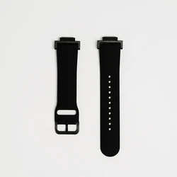 Sport Silicone Watchband - Soft, Durable, and Stylish Bracelet Wrist Strap (Black)
