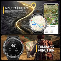 2026 New T-Rex 3 Pro Smart Watch 1100mAh Long Battery Dual-Band GPS 10ATM Waterproof Military Grade Sports Outdoor Smartwatches - Image 3
