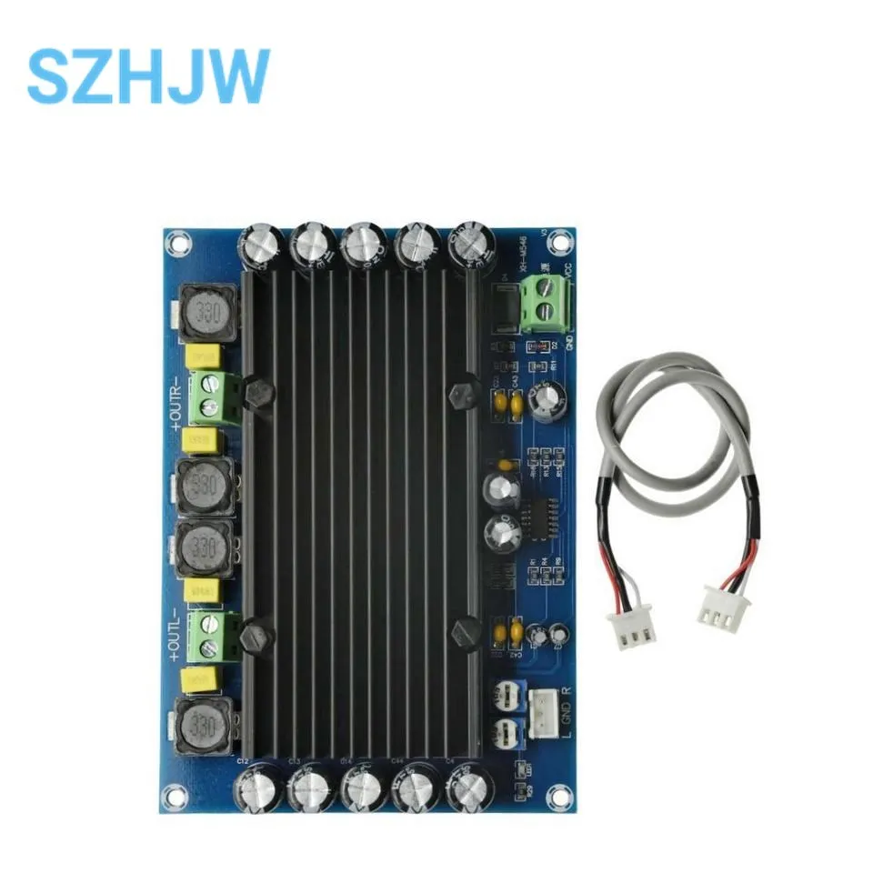 Modulo Amplificatore TPA3116D2 2 Canali XH-M546 – Scheda Potenziometro 150W, Alta Fedeltà Per Altoparlanti E Radio