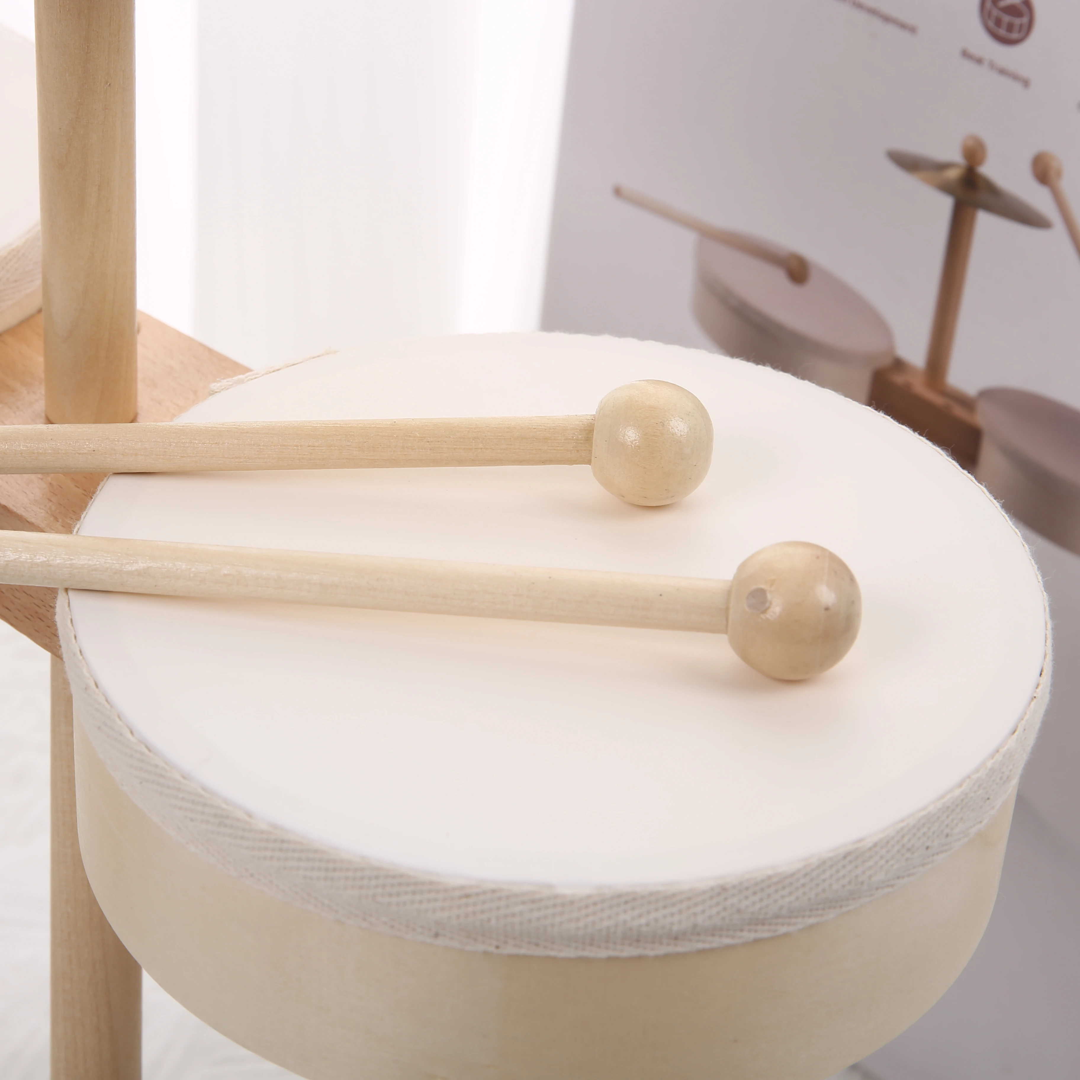 Kids Drum Set Musical Toys for Boy Girl Music Toys Educational Percussion Toy Kids Musical Instruments - 4