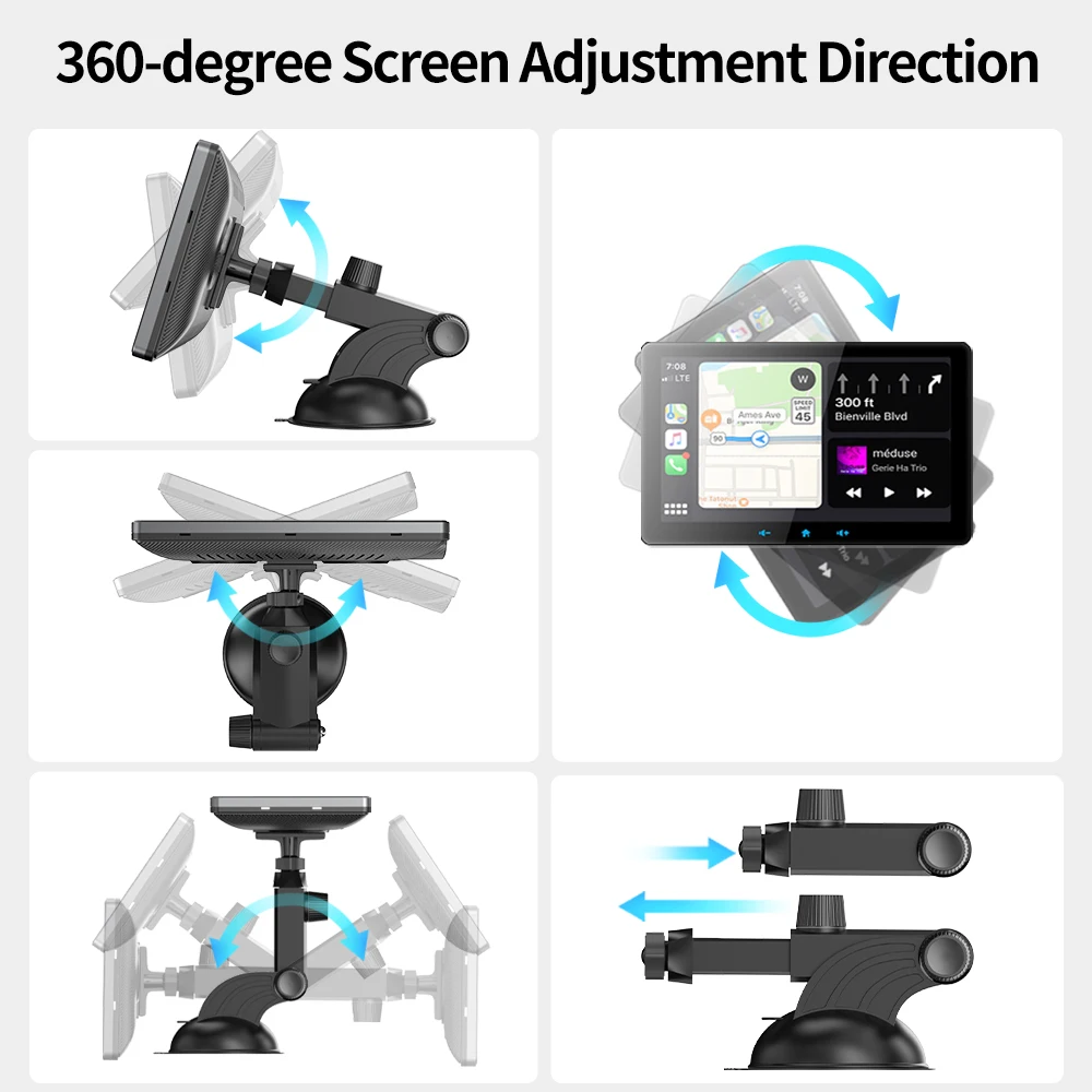 Grandnavi Pad Rotation Bracket Screen Holder For pad3 pad2 for tablet stand