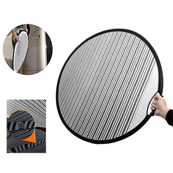 80cm Car Dent Reflector Board Foldable Reflector Circular Foldable Reflector Board For Auto Dent Board Reflector Panel 1