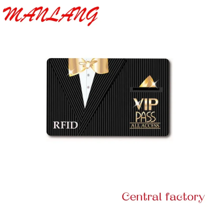 

Индивидуальный VIP бизнес RFID пластиковый ПВХ членство подарок лояльность смарт-чип карта