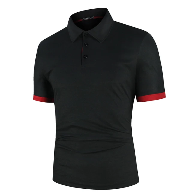 Polo Shirt kurz Arm - Contrast Color - Casual Fashion Men tops 3