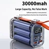 30000mAh Large Capacity Power Bank Portable USB C 100W Fast Charging Mobile External Battery For iPhone 16 Xiaomi Samsung Laptop 5