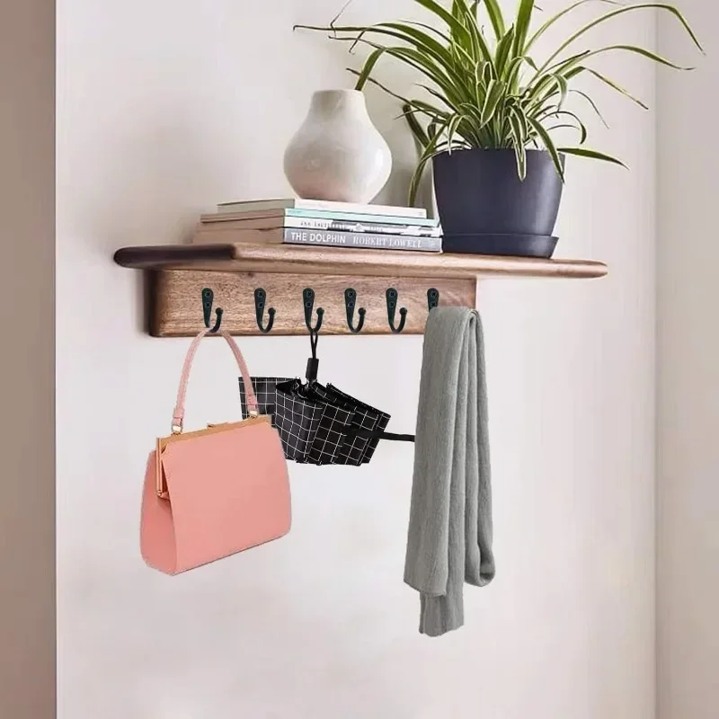 Description Picture 6 of item30/1set Alloy Hooks with Screws Wall Mounted Hanging Hangers for Coat Towel Bags Caps Hook Kitchen Bathroom Storage Rack Holders