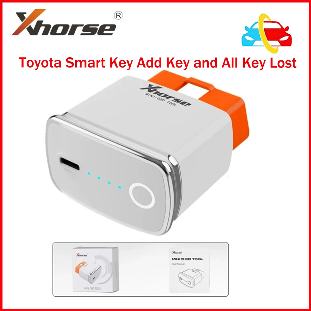 

Новейший инструмент Xhorse MINI OBD XDMOT0GL FT OBD для Toyota, с приложением MAX / Xhorse