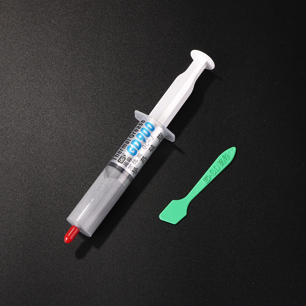 GD900 Thermal Conductive Grease Paste Net Weight 30 Grams Silicone Thermal Paste Heat Sink Compound for PC/CPU/GPU/LED