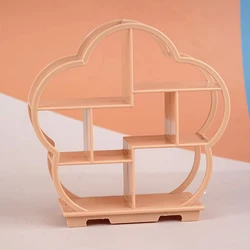Dollhouse Miniature Display Shelf Stand - DIY Decorative Accessories (A8)