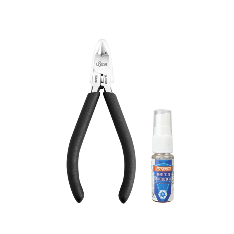 Ustar UA-91560 Model Nipper Cutter Ultra Thin Plier Double Edge DIY Art Hobby Stationery Craft Military Model Kit Making Tools