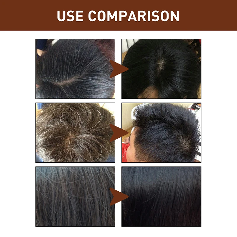 Description Picture 5 of item1PC Hair Darkening Shampoo Bar Natural Organic Hair Conditioner Mild Formula Hair Shampoo Gray Hair Reverse Hair Cleansing Care