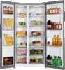 20.6 cu ft Counter Depth Full Size Refrigerator, Side Doors, Stainless 3