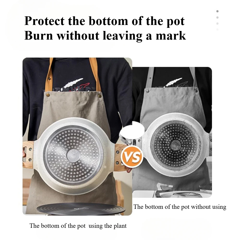 Gas stove Natural gas stove Heat conducting plate Protection pot Anti-burning black Fast heat conducting plate Thawing