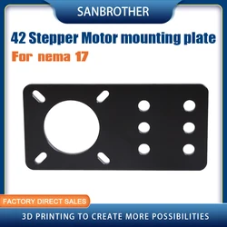 3D Printer Opensource Nema17 Stepper Motor Mounting Fixed Plate Aluminum Bracket