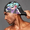 Unisex Chinese Style Swimming Cap Hats Accessories For Man Women Kids Youngs Waterproof Fishtail 1