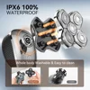 MAXGROOM Electric Head Shavers for Men 5D Floating Blade Magnetic Razor Hair Trimmer USB Rechargeable Waterproof Beard Shaver 2