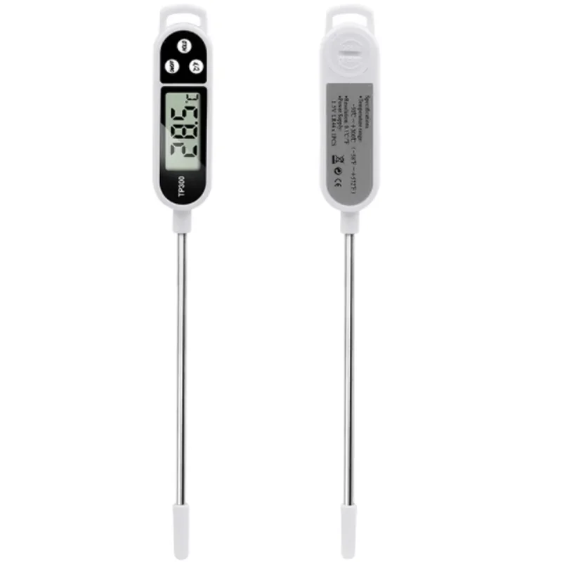 Food Thermometer Digital Real-Time Reading Meat And Beverage Thermometer With LCD Display And Probe Electronic Kitchen Thermomet BEST SELLERS