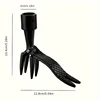 Root Remover Stand Up Weeding Tool Gardening Weeding Head Replacement Digging Weeder Claw Foot Pedal Weed Puller Black Weeders 6