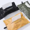 Car Tissue Holder DuPont Paper Portable Tissue Case Foldable Dustproof Napkin Papers Bag Waterproof Toilet Tissue Box Office 5