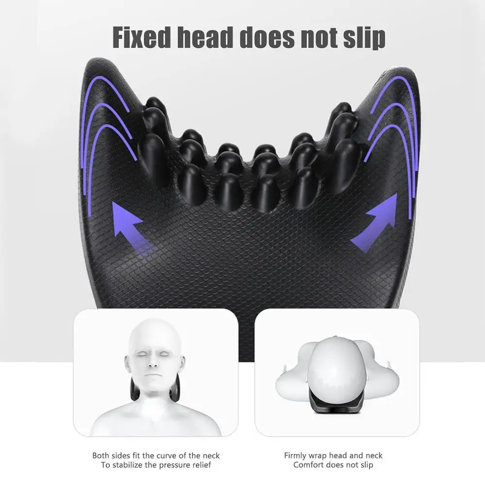 Ergonomic Pillow Cervical Support Sleeping Neck Pillows Comfortable Neck And Shoulder Relaxer Reusable Cervical Neck Traction