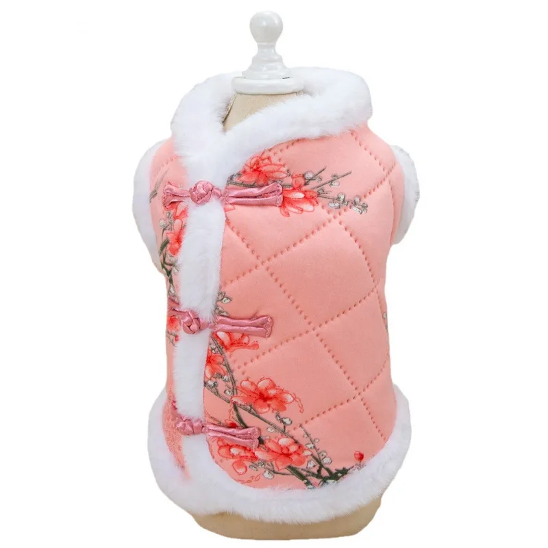 애견의류 Pet Winter Warm Coat Puppy Clothes for Small and Medium Doggy Clothes Festival Small Dogs Winter Jacket Dog Costume Outfits